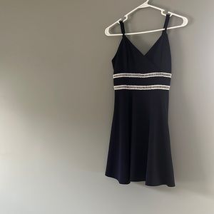 Your cute navy blue dress